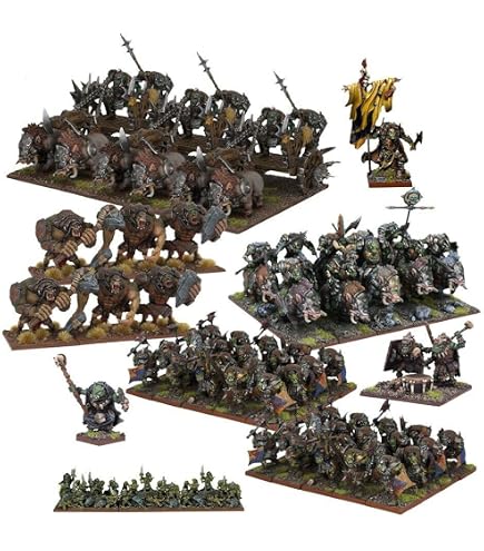 Mantic Kings Of War – Riftforged Orc Army (2021) – Fantasy-Tabletop-Armee, Nicht Für Kinder Unter 12