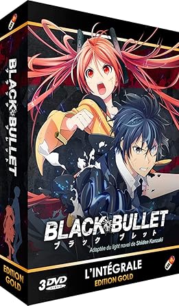 Amazon Co Jp ブラック ブレット 黒の銃弾 フランス版 Dvd Edition Gold 神崎紫電 鵜飼沙樹 小島正幸 Dvd