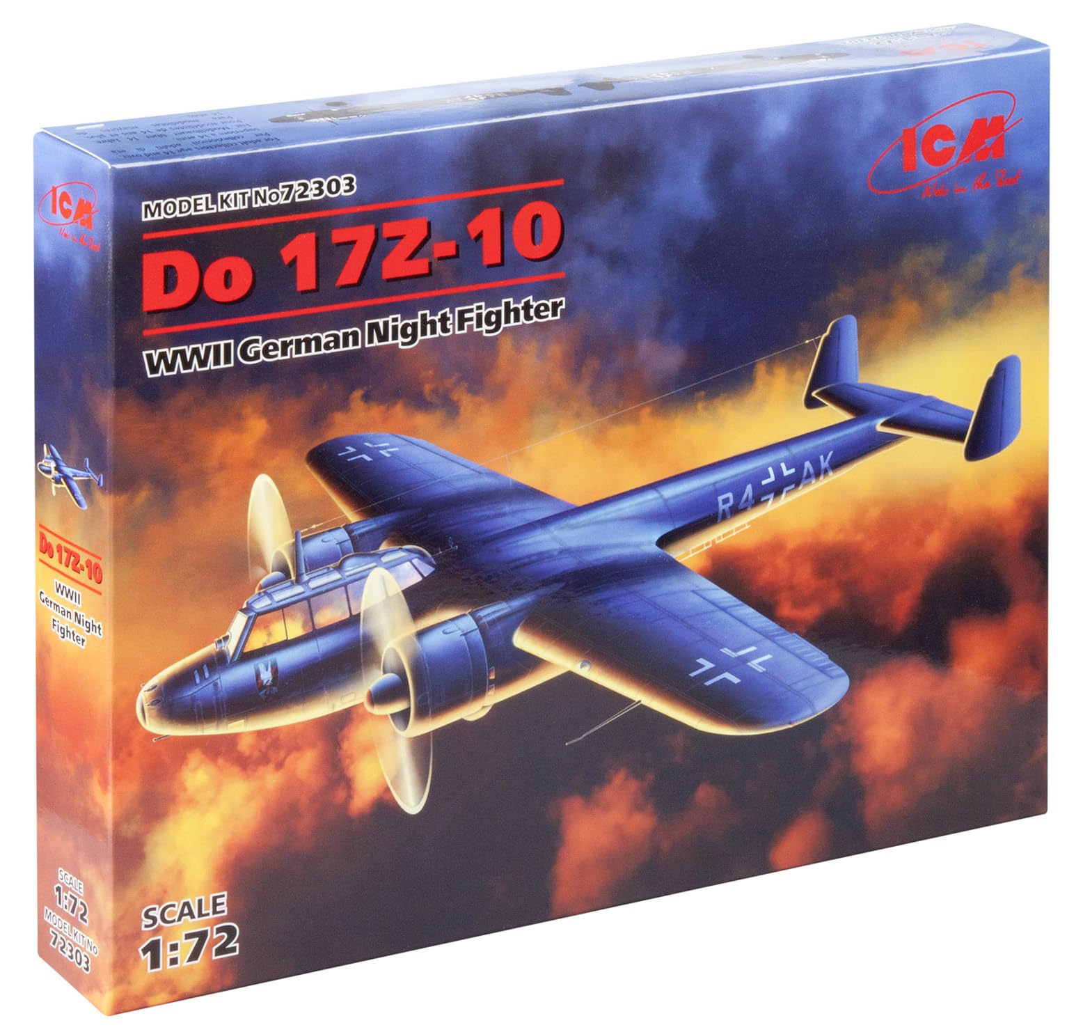 ICM 1:72 - Do 17Z-10, WWII German Night Fighter