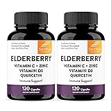 Sandhu's Elderberry Vitamin C Vitamin D3 with Zinc