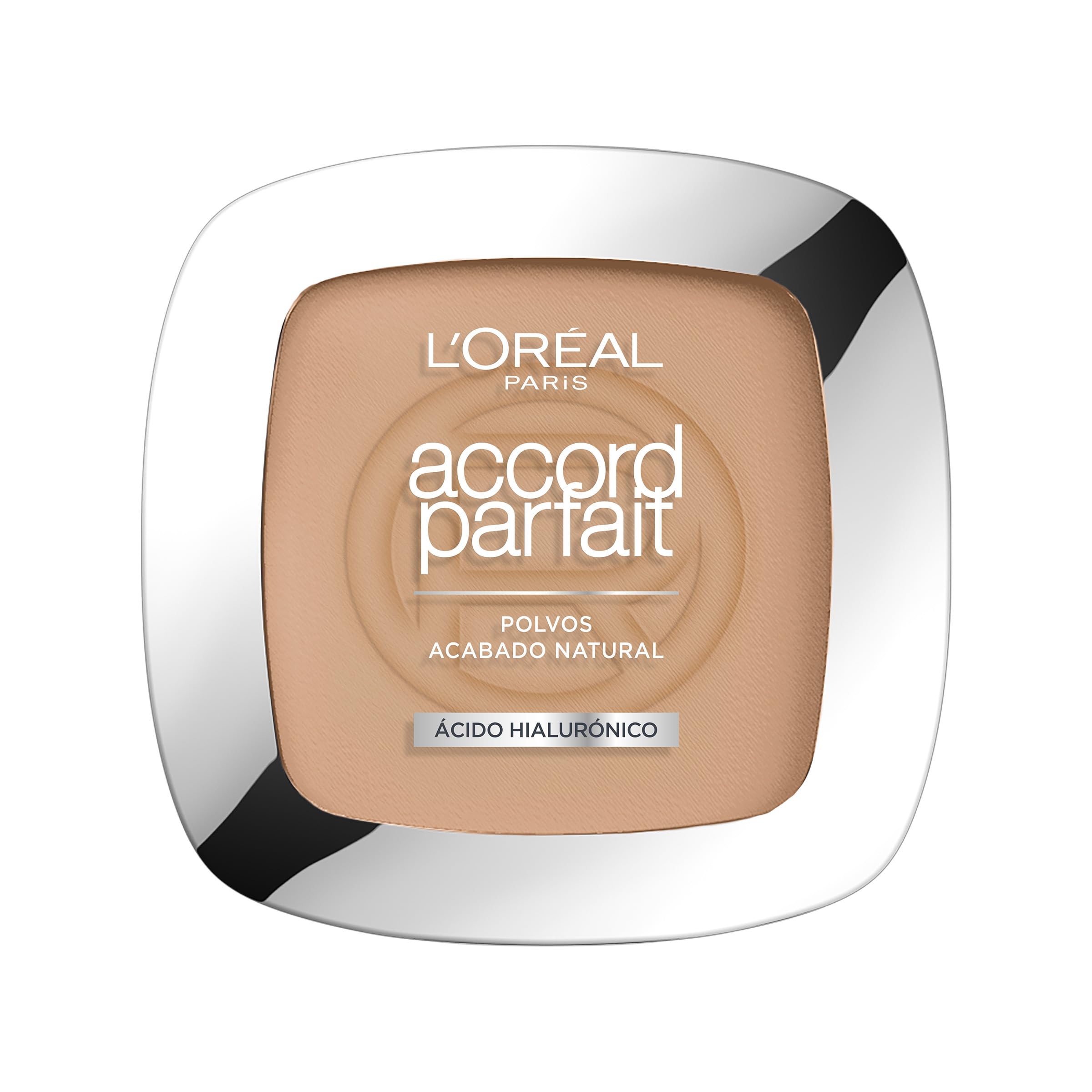 L'Oréal Paris - Perfecting Fondant Powder - Enriched with Mineral Pigments & Hyaluronic Acid - All Skin Types - Perfect Match - Golden Tint (5.D/5.W) - 9 g