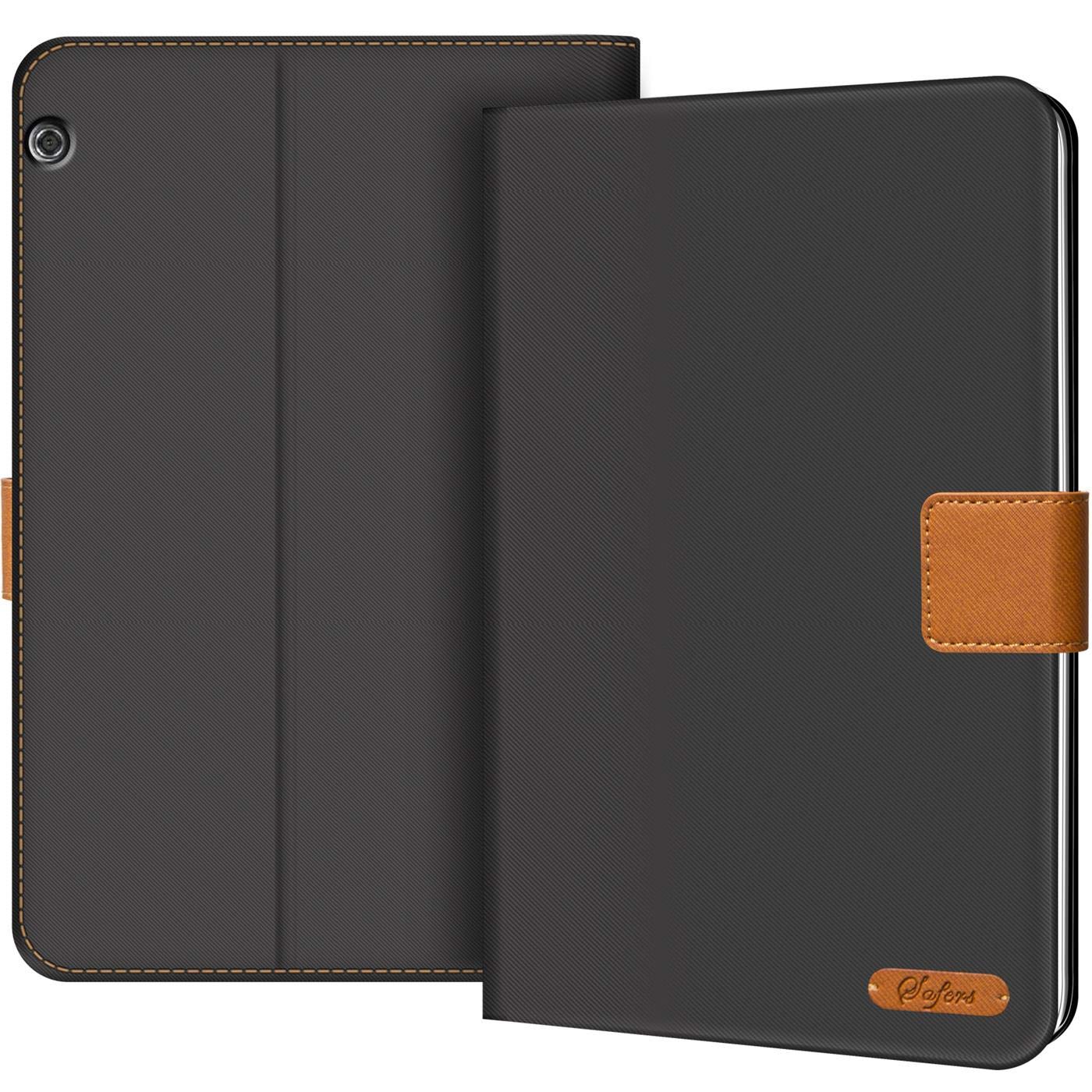 Case for Huawei MediaPad T5 10.1, protective tablet case with stand function, black