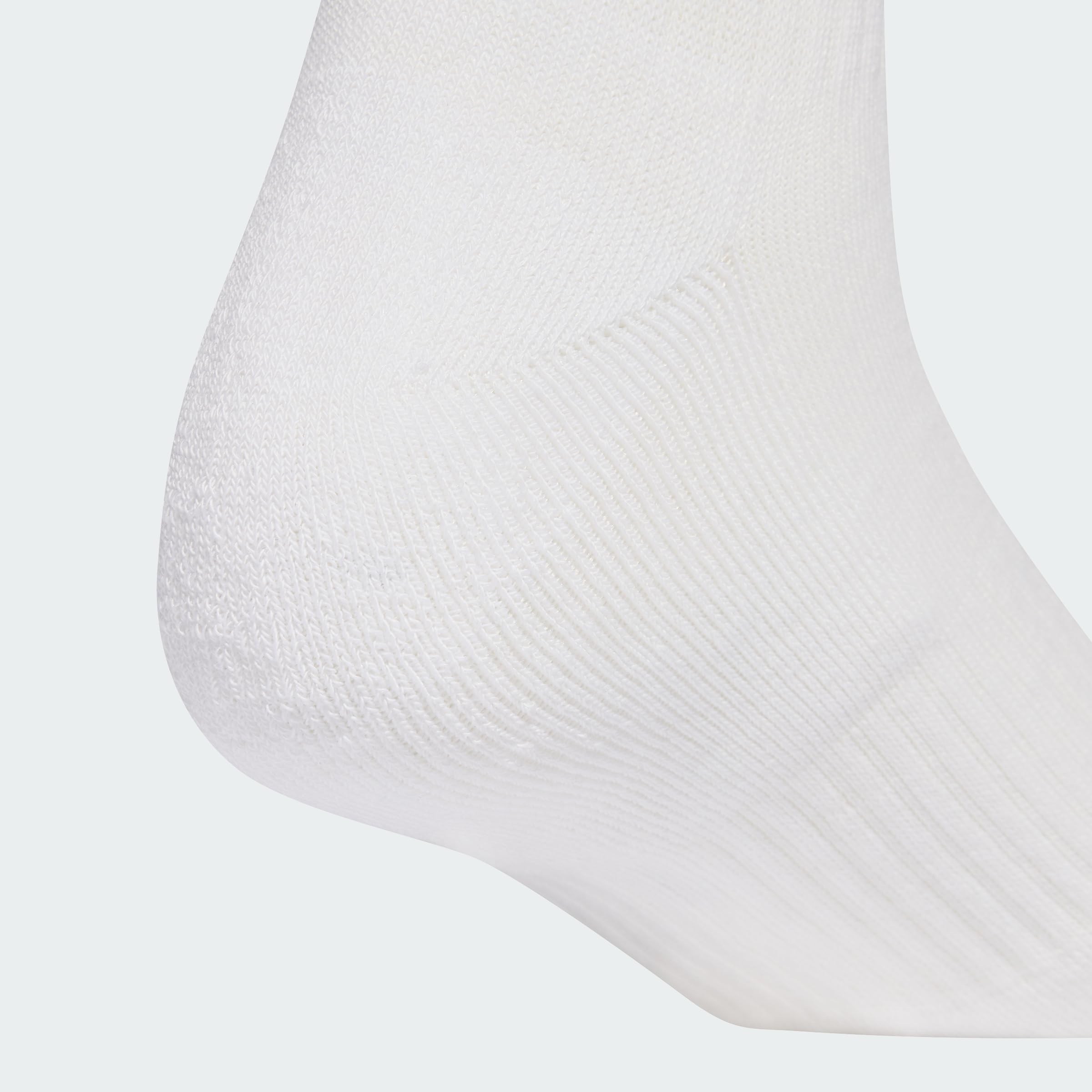 adidas Unisex 3 Stripes Essentials Cushioned Crew Socks 6 Pair Pack, white/black/black, 45-48 2