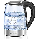 MEGAWISE 1.8L Electric Kettle CX-817 - Fast Boil, Auto Shut-Off, Boil-Dry Protection, (1.8L)