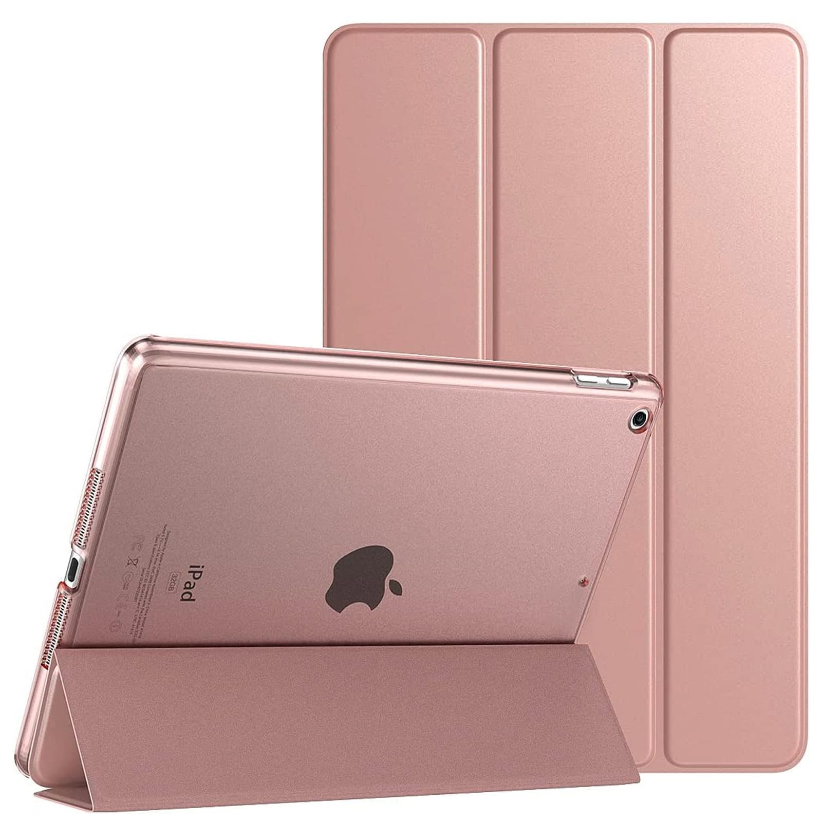 PROTech For Apple iPad (9.7 Inch) 2017 5th Generation A1822 A1823 Smart Magnetic Case with Automatic Wake/Sleep (Rose Gold)