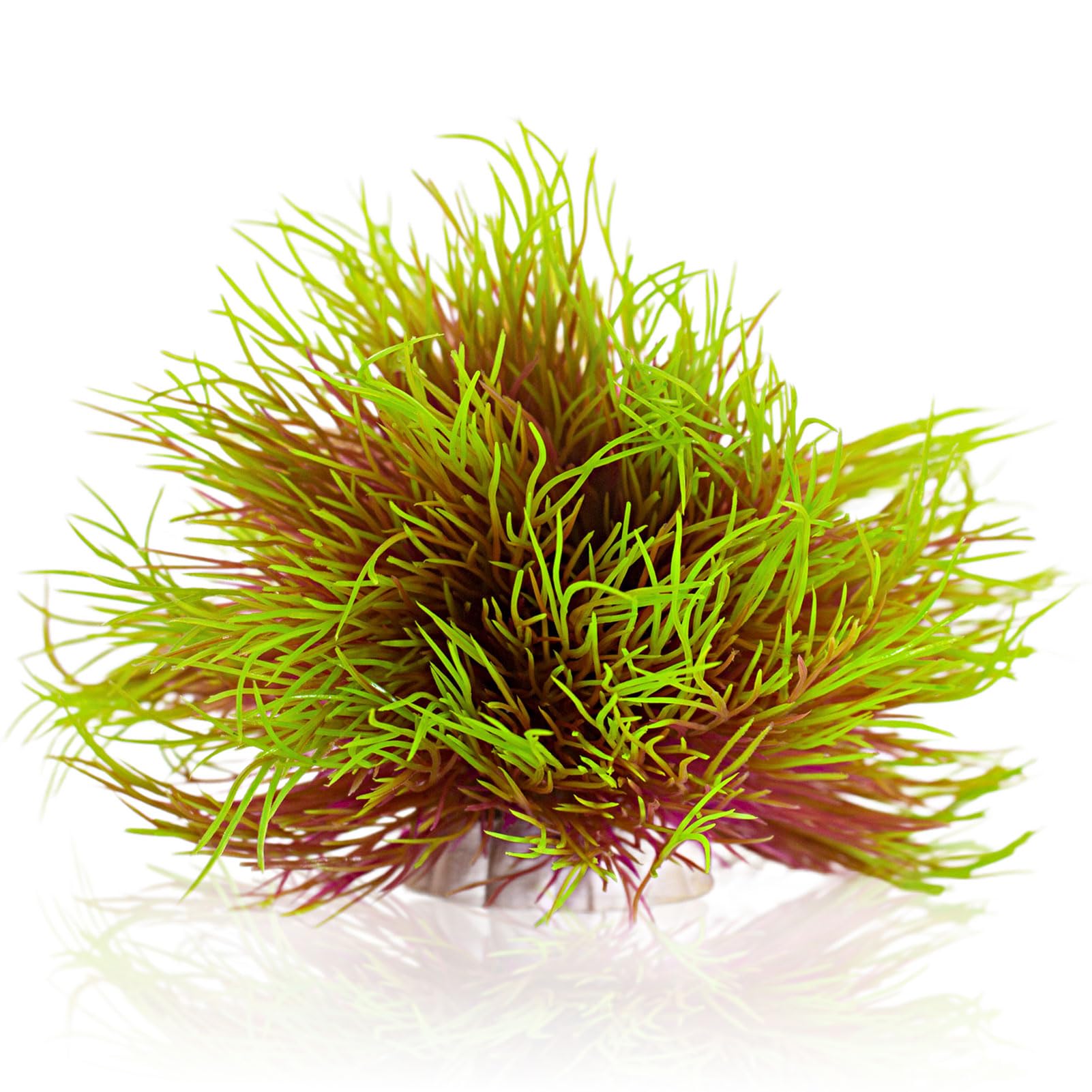 TAOMYPETS Fish Tank Decorations Aquarium Plants Plastic Artificial Décor (Pink Yellow)