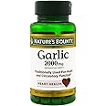 Nature's Bounty Garlic, 2000mg, 120 Coated Tablets (Pack of 2), 2 Bottles Each of 120 Tablets