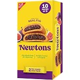 ​​NEWTONS Soft Baked Real Fruit Fig Bars, Fig Cookies, 10 Snack Packs | 2 Cookies Per Pack, Individually Wrapped