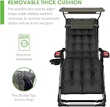 ATORPOK SHOP Zero Gravity Chair with Canopy Shade and Tray view 5