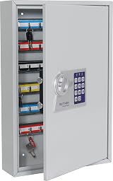 Rottner S 64 Key Cabinet Electronic Lock 64 Key Tags Steel Wall Mount