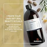 Naissance Cold Pressed Castor Oil 870ml Hair Growth Eyelashes Eyebrows Skin view 6
