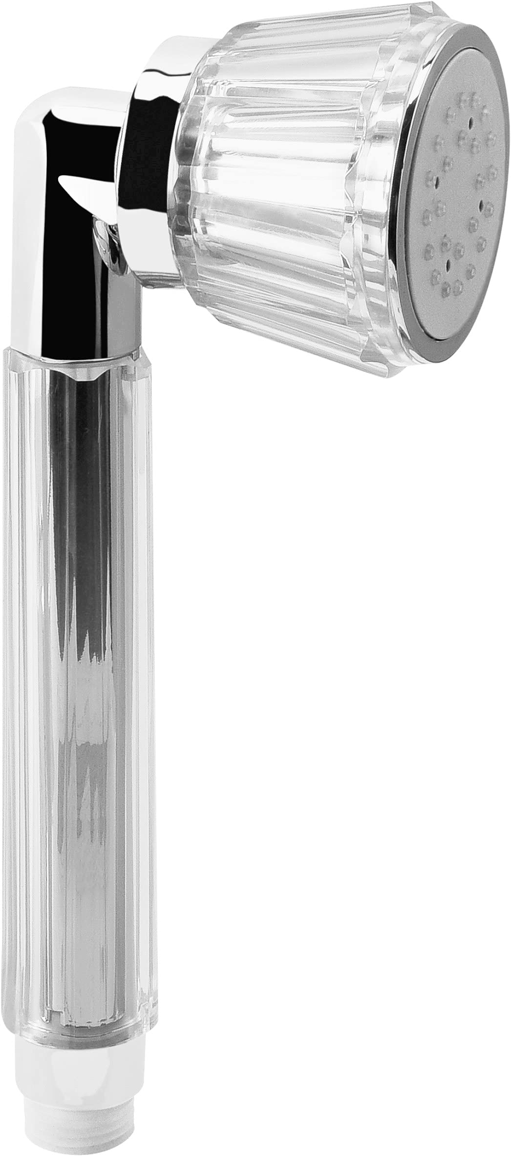 Cornat Amaroni New TECB3470 Hand Shower - 59 mm Head Diameter - Chrome-Plated - 1 Jet Type - Water-Saving Insert/Shower Head for Shower and Bath/Eco Shower Head