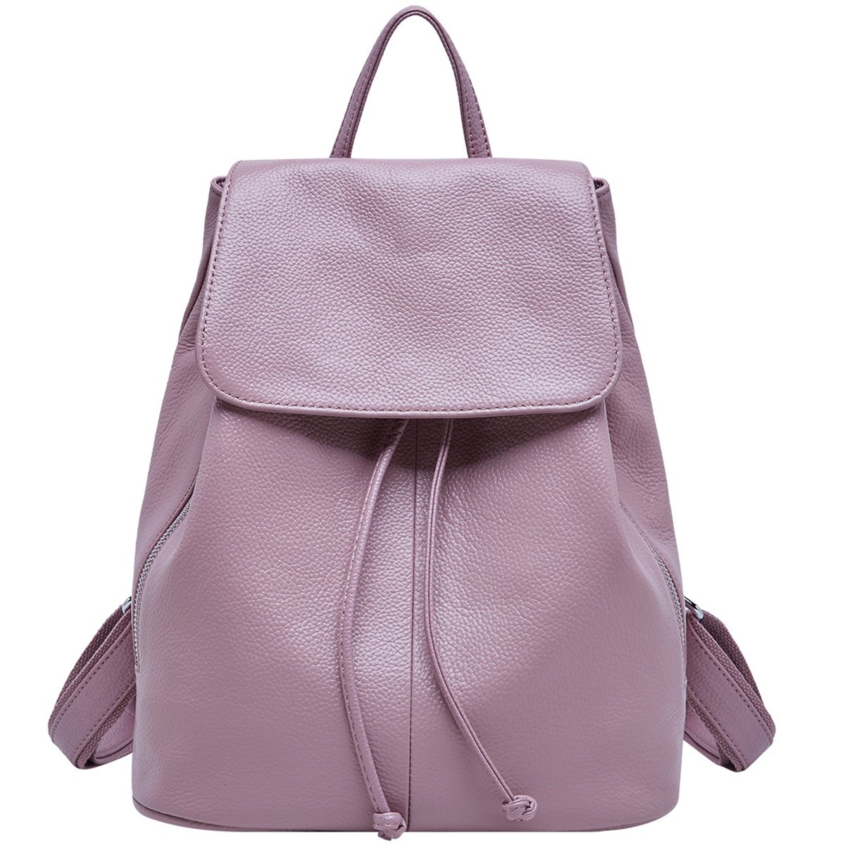 逸品 レディース 本革リュックサック レディース革リュック Boyatu レザーバックバッグ女性用 大きめ ピンク B071y6nx 学生 ブラック 撥水性 ビジネス 通学 通勤 防水 巾着カバン ハンドメイド 楽天カード分割 Www Aiq Aiq Com Mx