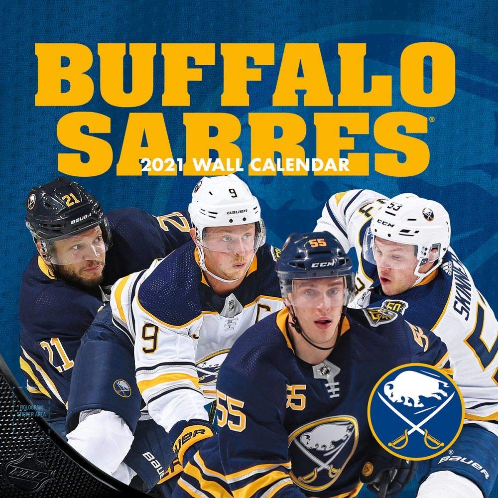 TURNER SPORTS Buffalo Sabres 2021 12X12 Team Wall Calendar (21998011933)