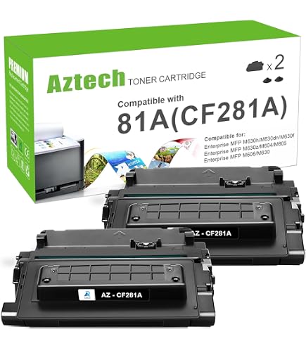 Amazon.com: HP 81A Black Toner Cartridge | Works LaserJet