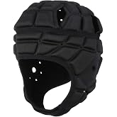 Surlim Soft Shell Flag Football Helmet, Padded Rugby Scrum Cap for 7v7 | Choose lightweight or Pro 1/2-inch EVA padding, with breathable vents and adjustable fit for flag football, rugby and 7v7
