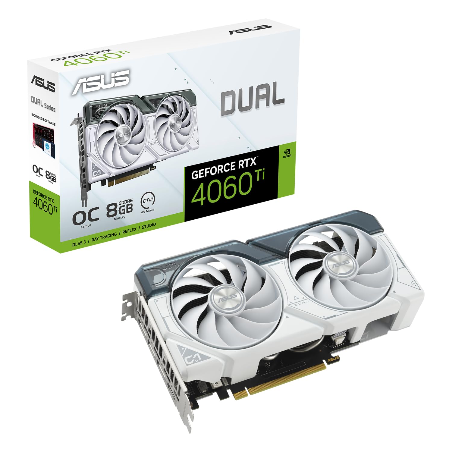 ASUS Dual NVIDIA GeForce RTX 4060 Ti OC Edition