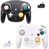 TOOPONE Wireless Gamecube Controllers, Gamecube Wavebird Wireless wii Controller Remote Gamepad Joystick for Nintendo Gamecub