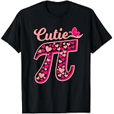 Pi Day Shirt Women Kids Men Toddler Math Teacher Cutie Pi T