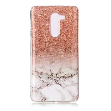 Lomogo Huawei Honor 6X/GR5 2017/Mate 9Lite Case Soft Silicon Case Shockproof Anti-Scratch Marble Case Cover for Huawei Honor 6X/Mate 9 Lite - LOYHU20874 L2