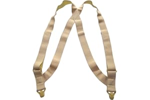 Holdup Hidden Maternity Undergarment Hip-clip Style Suspenders for Women with USA Patented Composite Plastic Gripper Clasps, 
