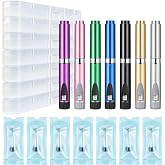Reusable Peptide Injection Pen, Multi-Color, Set of 7 Pens, 60 Units | With 7 Bonus Cartridges, Adjustable Dose Dial, 3mL Cartridge Compatible, Color-Coded Organization, Research Use Only