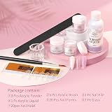 BORN PRETTY Acrylic Nail Kit Powder & Liquid Set Pink White Clear 10ml view 8