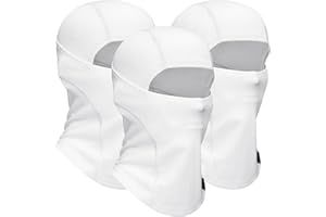 QINGLONGLIN Balaclava Ski Mask 3 Pieces Full Face Cover for Men and Women Breathable Full Face Mask for Skiing Outdoor Sports