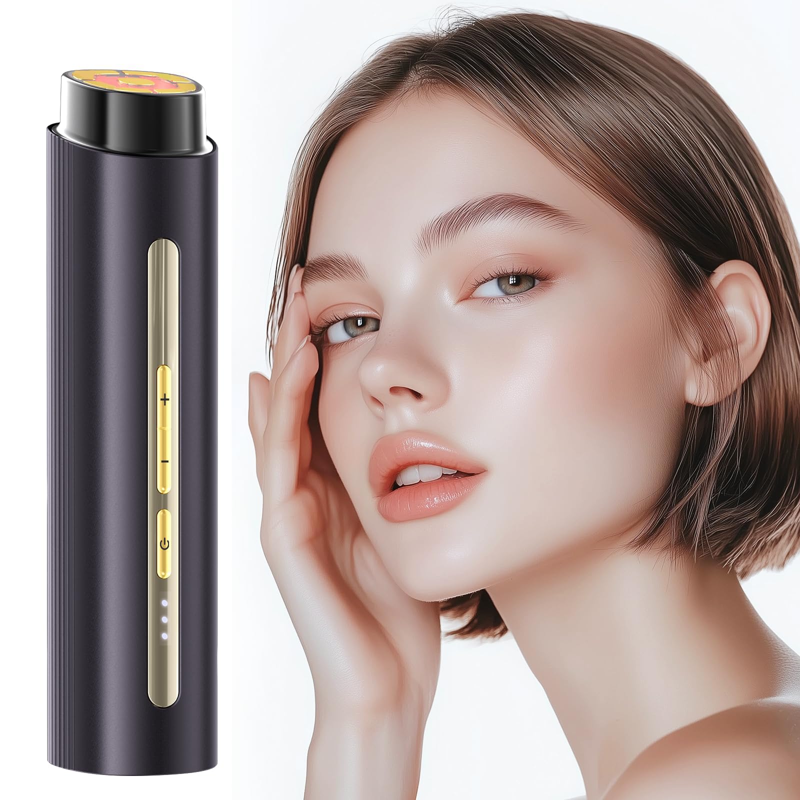 Photo 1 of *FACTORY SEALED* BNU Face Massager Tool, Light Facial Sculpting Tool for Lifting, Firming, Depuffing, and Promoting Absorption, 4 Level Microcurrent Facial Massager, Red Light Therapy for Face, Neck, and Eye