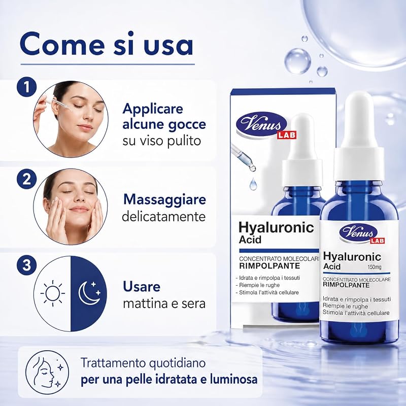 Hyaluronic Acid - moisturizing booster 30 ml
