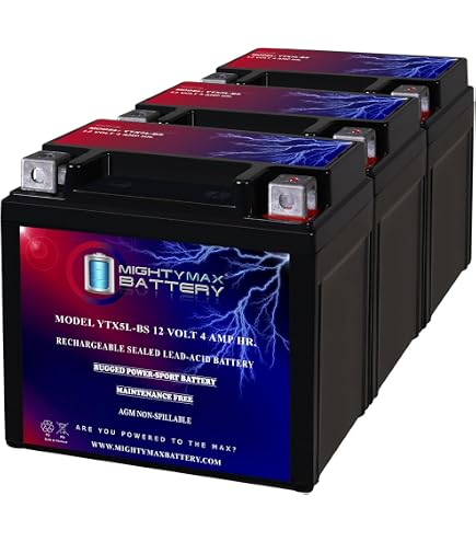 Amazon.com: Mighty Max Battery YTX9-BS Battery Replacement for