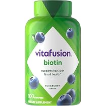 Amazon.com: vitafusion Extra Strength Biotin Gummy Vitamins, Berry ...