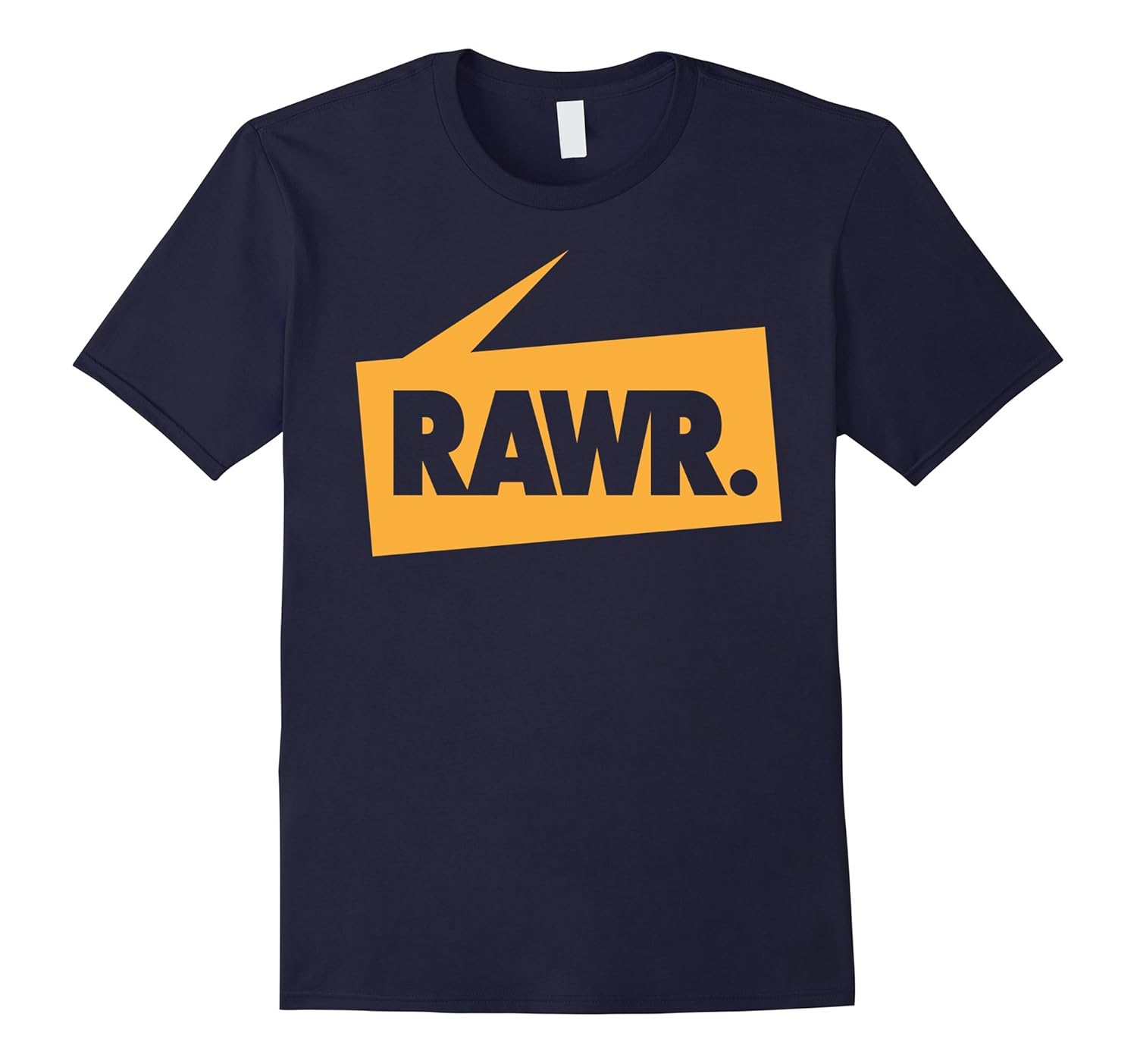 RAWR Speach Bubble T-Shirt - Dino Dinosaur Roar Shirt-FL