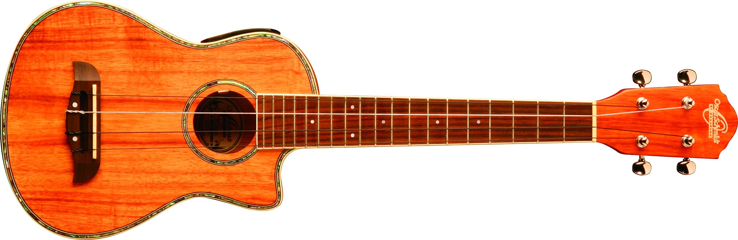 Oscar Schmidt 4 String Acoustic Guitar, Right (OU5LCE-R-U)