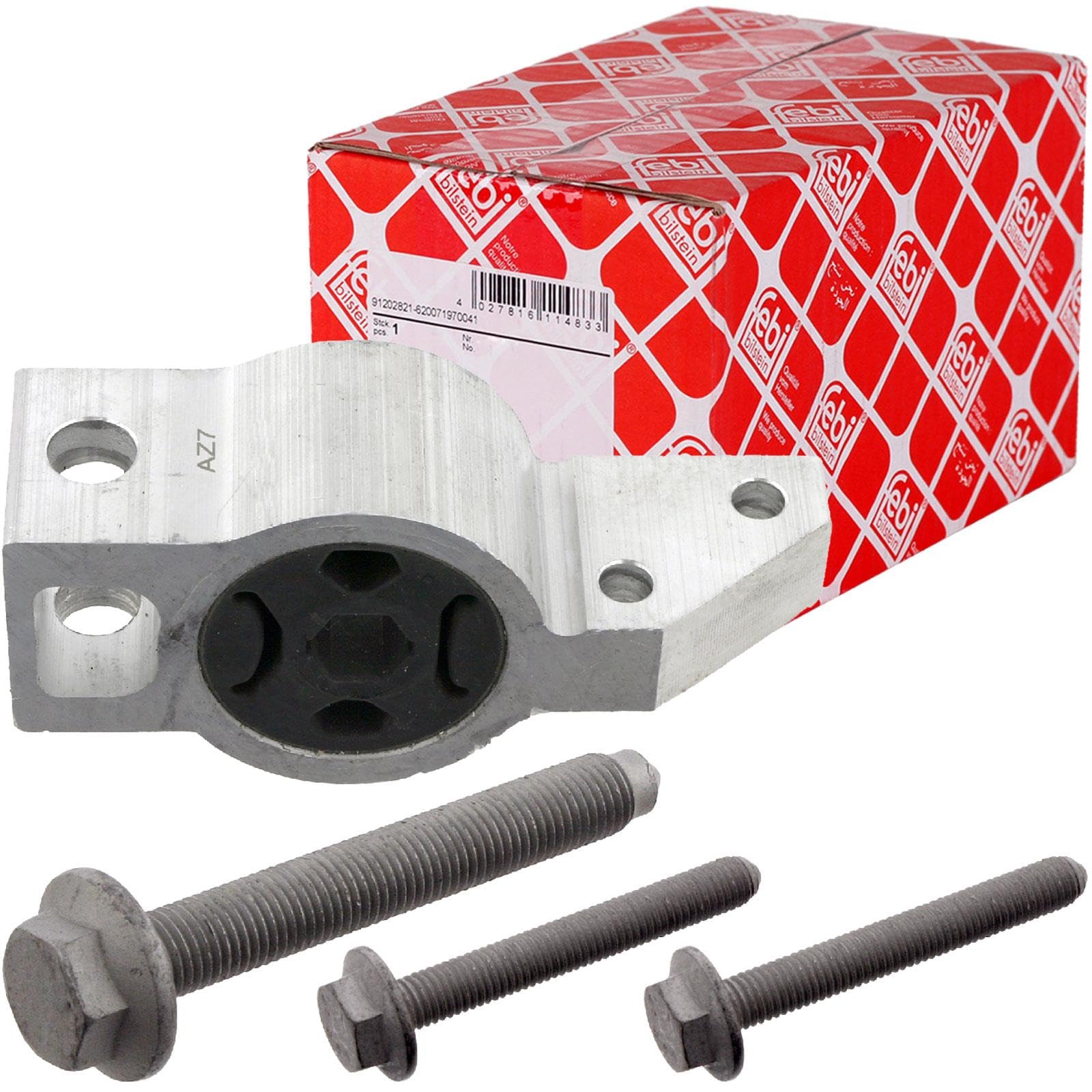 febi bilstein 32542 Control Arm Bush with bracket and screws, pack of one