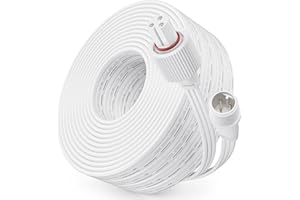 MonsterPwr 10FT Extension Cable, 3-Pin Extension Cord for Govee Permanent Outdoor Lights Series & Dots String Lights, Compatible with H705 A/B/C, H705 D/E/F, H706 A/B/C, H703 A/B, H805 A/B/C