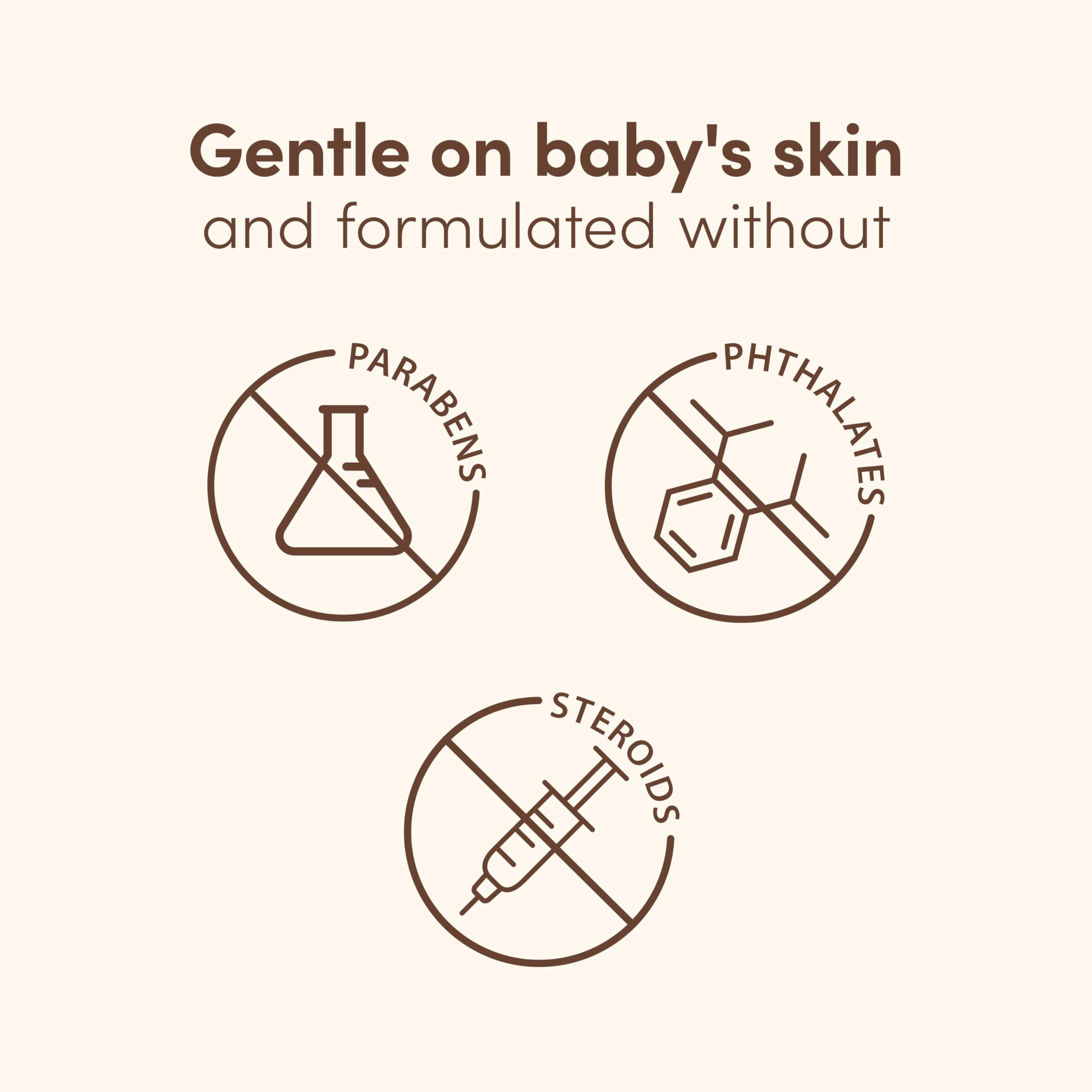 Aveeno Baby Calming Comfort Moisturizing Lotion with Relaxing Lavender & Vanilla Scents, Non-Greasy Body Lotion with prebiotic Oatmeal & Dimethicone, Paraben- & Phthalate-Free, 8 fl. oz