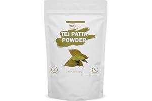 mGanna 100% Natural Tej Patta | Bay Leaf Powder 0.5 LBS as Flavoring spice in Food Recipes, Salads, Drinks and Health Care