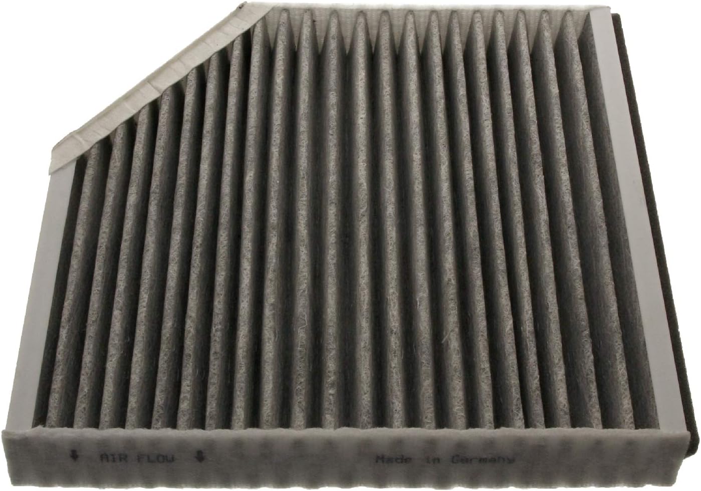 febi bilstein Cabin Filter, 1 unit (Charcoal, Activated carbon filter, Replacement Part), 253 x 252 x 33 cm