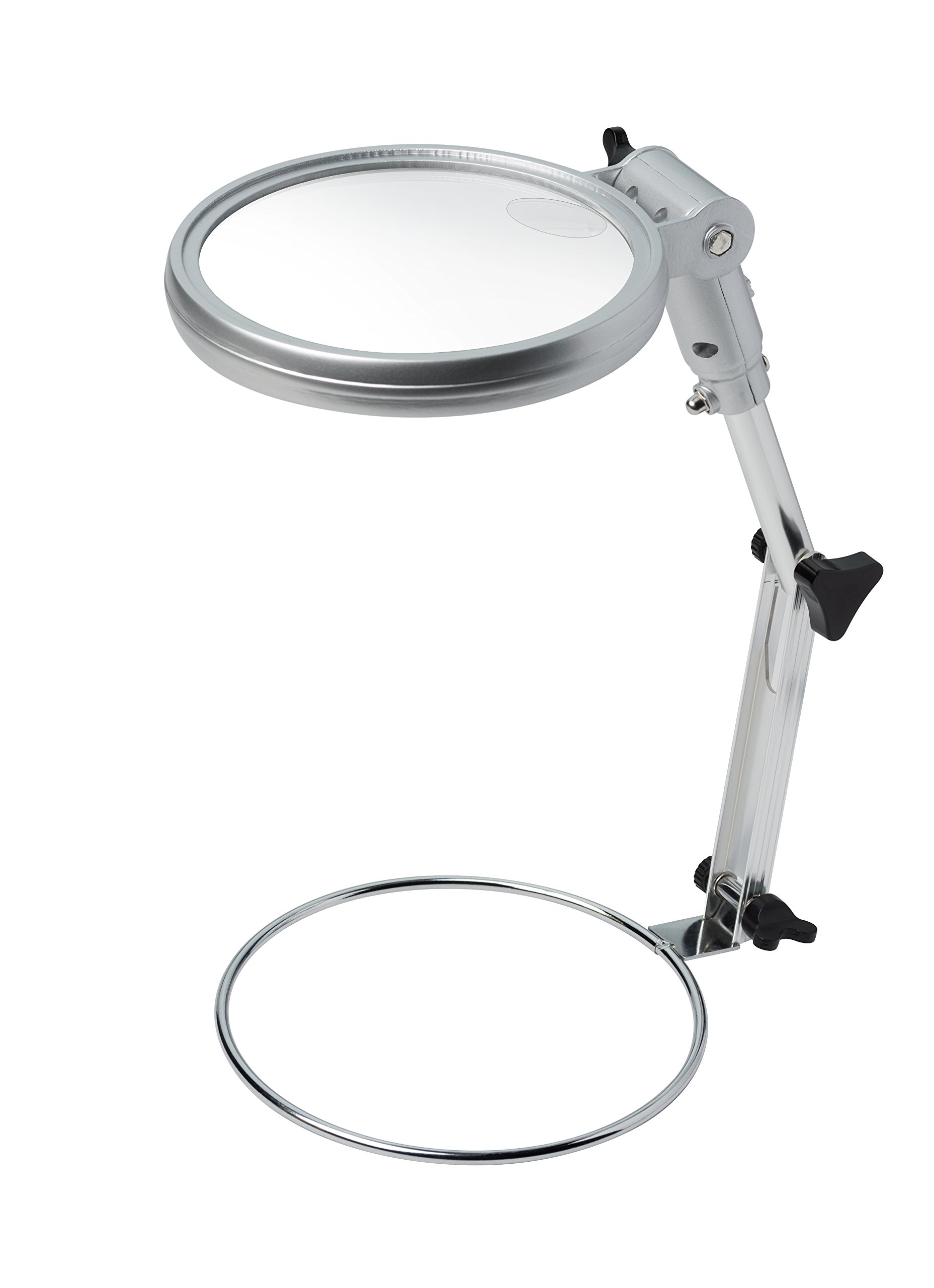 Bresser Sewing Magnifying Glass 2x/4 with LED Light, Diameter 120 mm