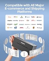 MUNBYN Shipping Label Printer 4x6 Bluetooth Thermal for Etsy Shopify eBay view 3