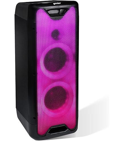 Amazon.com: IQ Sound IQ-6612DJBT 2 x12-inch Portable DJ Speaker