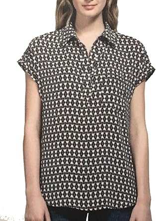 amazon ladies short sleeve blouses