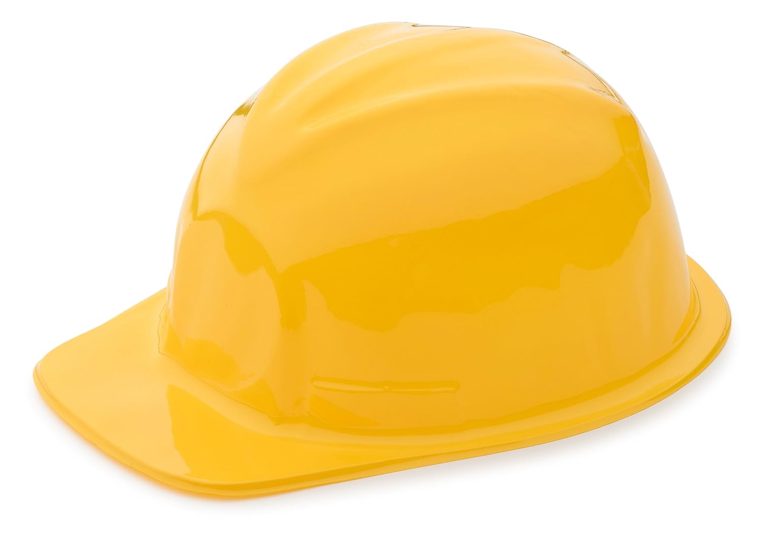 Neliblu 1 Dozen Yellow Construction Hats for Kids - Children's Hard Hats - Building Supplies Toys - Construction Themed Party Favor - Building and Construction Toys - Dress Up Accesory