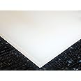1/4" White Acrylic 24"x12" Sheet Translucent Plexiglass Cast #2447 AZM