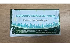 LUMAFLARE Jartc Natural Mosquito Repellent Wipes, DEET Free Insect & Bug Repellent Wipes, Easy to Use, Long Lasting, Travel Sized