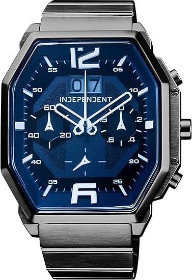 Amazon インディペンデント Independent 腕時計 メンズ クロノグラフ ビッグデイト マスコミモデル Feel Fun Time Bx1 144 51 並行輸入品 メンズ腕時計 腕時計 通販