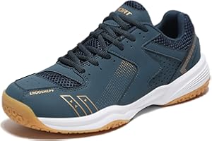 ASHION Pickleball Shoes for Men Tennis Shoes Sneakers for All Court Racquetball Athletic Shoes for Racquet Sport | Arch Support
