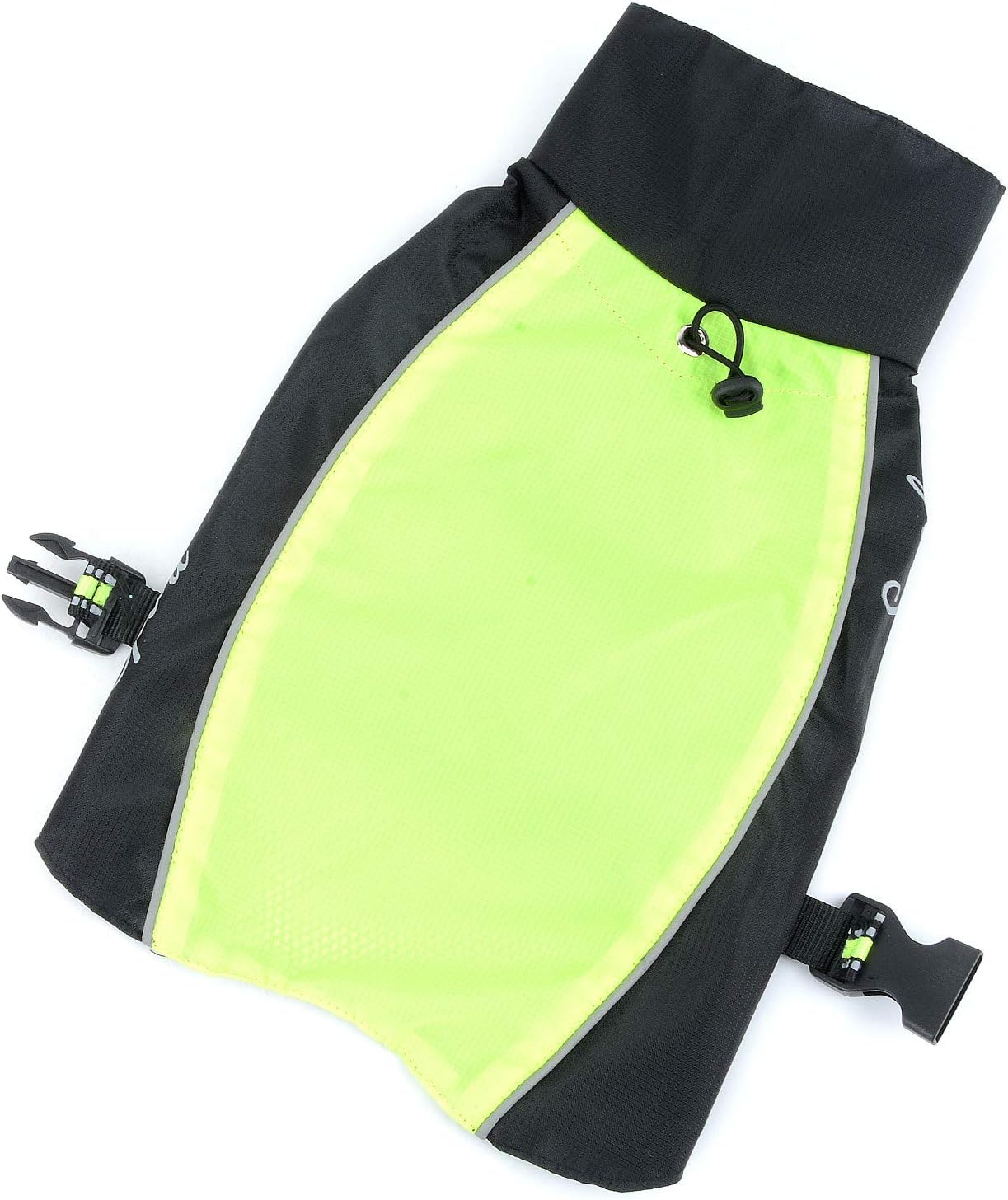 Ranphy Waterproof Dog Raincoat for Medium Large dogs Reflective Adjustable Breathable Jackets Mesh Poncho Clothes Outdoor Sports Pet Vest Coat Labrador Rainwear with High Neckline Collar Green 8XL - Image 3