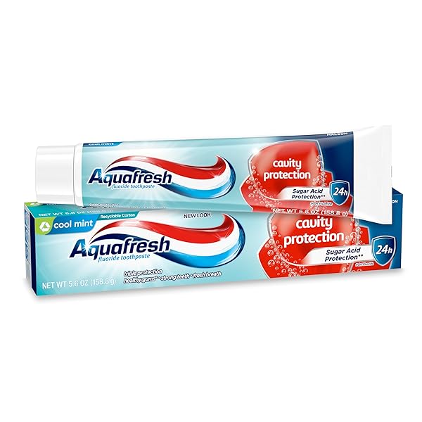 AQUAFRESH CAVITY PROTECTION FLUORIDE TOOTHPASTE FOR HEALTHY GUMS,...